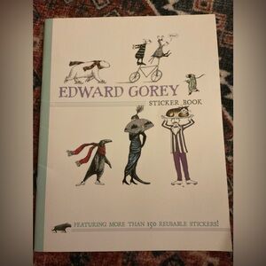 Edward Gorey Sticker Book from Pomegranate